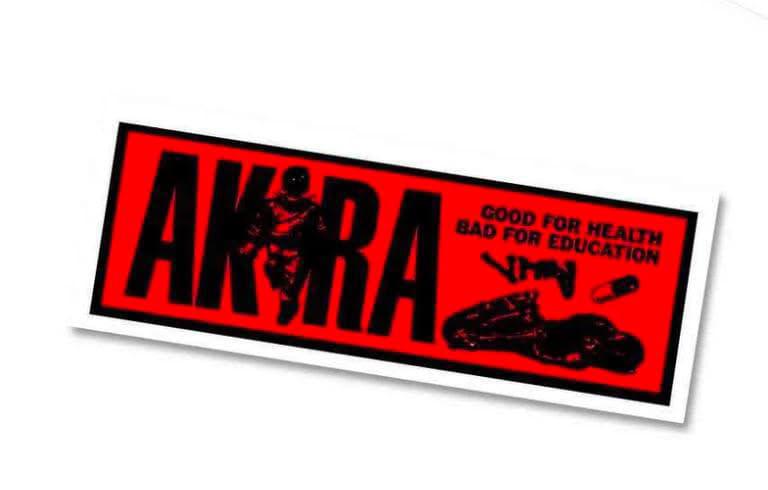 Akira Anime Sticker