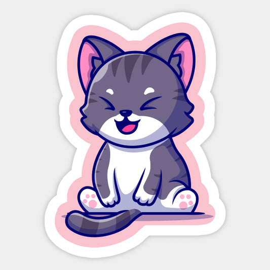 Cute Cat Sticker