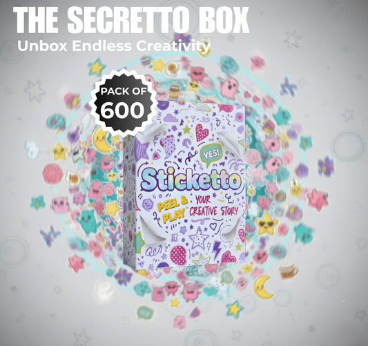 Secretto Box ( 600 Random Stickers)