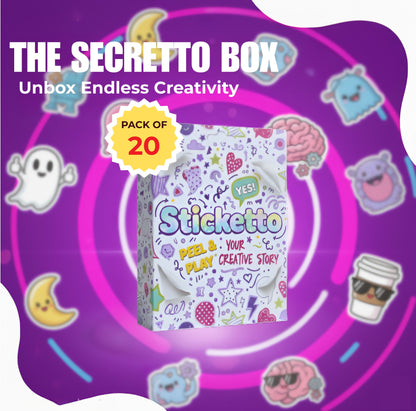 Secretto Box (20 Random Stickers)