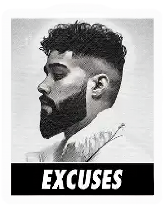 No Excuses Sticker
