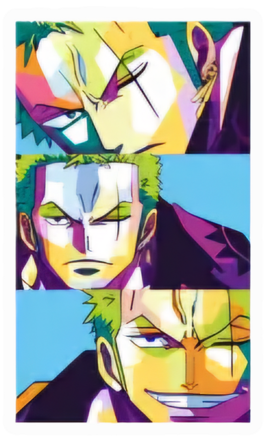 Zoro Aesthetic Sticker