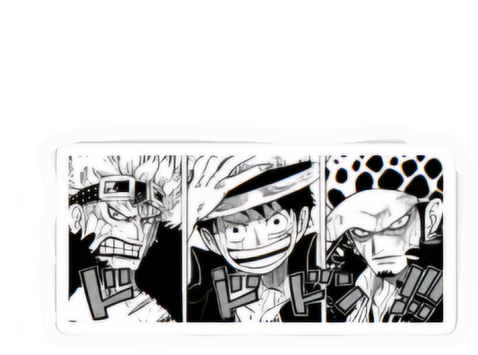 Classic Manga Expression Sticker