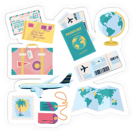 Traveler Edition Love Sticker