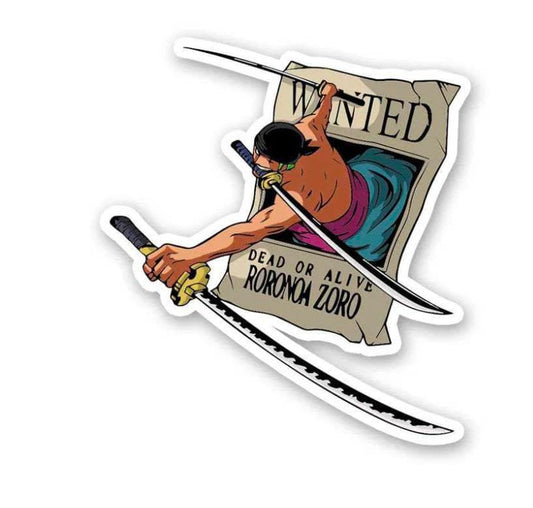 Zoro Anime Sticker