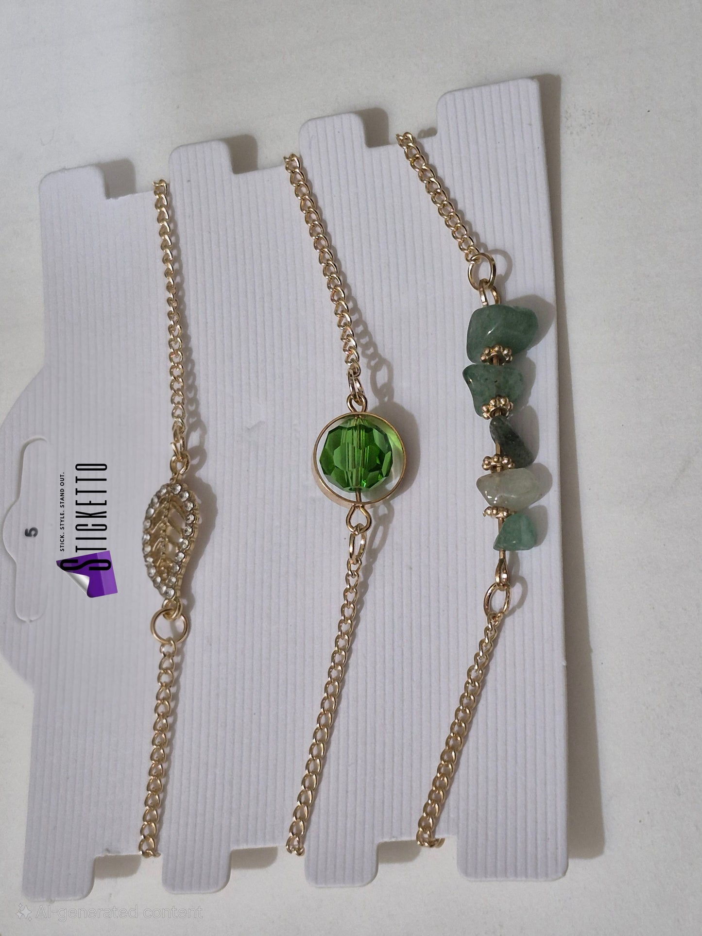 Green Stone Bracelet
