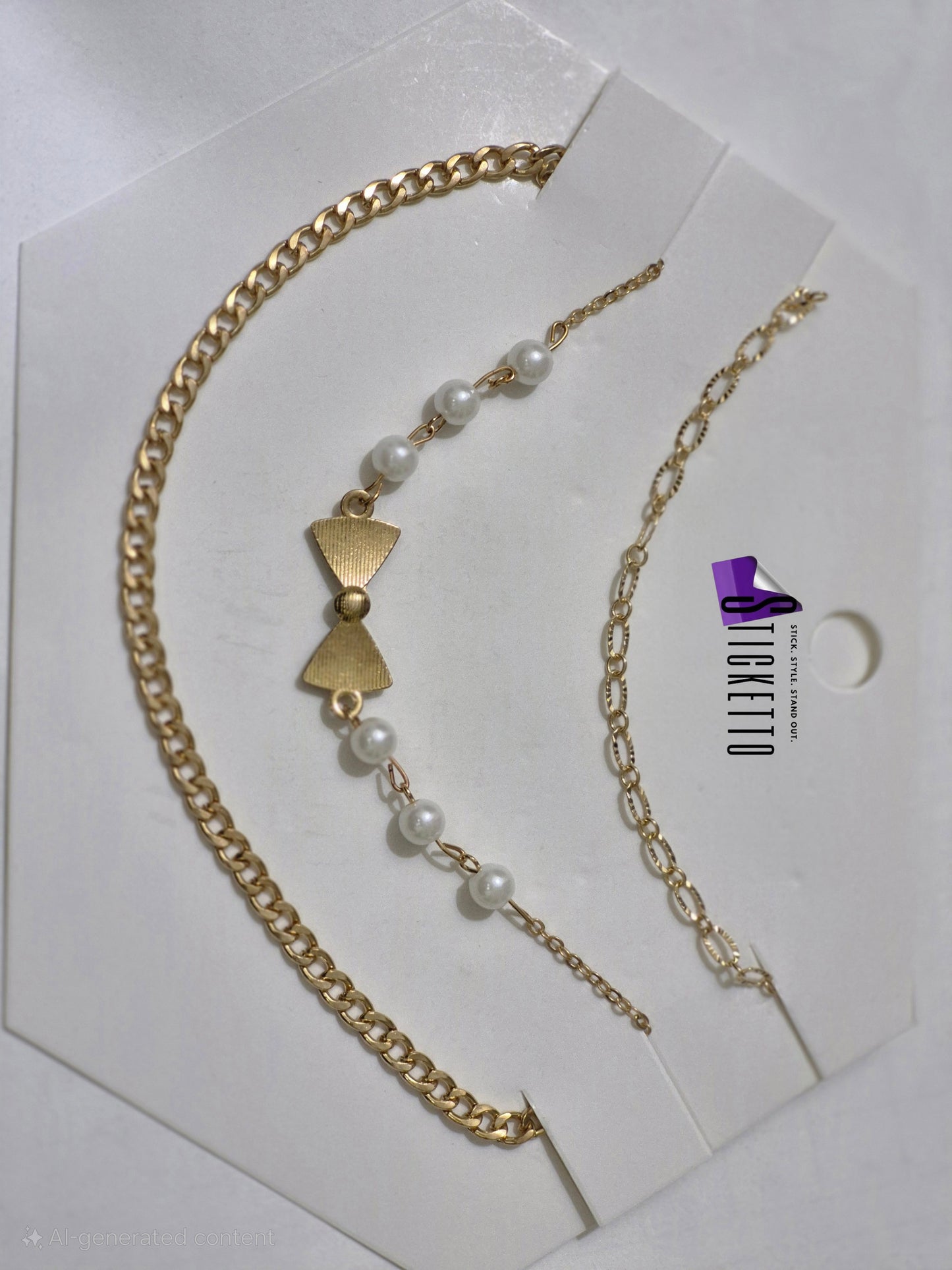 Pearl & Chain Set